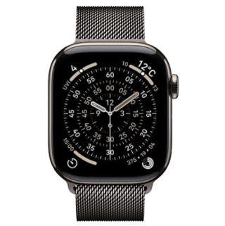 Apple Watch HERMES Series11 46mm GPS+Cellularモデル シルバーチタニウムケース バンドなし 